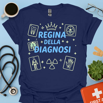 Regina della Diagnosi - Maglietta per Radiologa