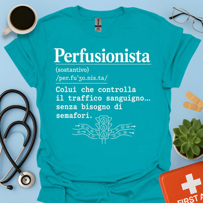 Maglietta Divertente Perfusionista Definizione