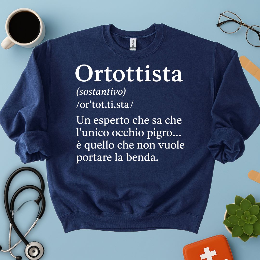 Felpa Divertente Ortottista