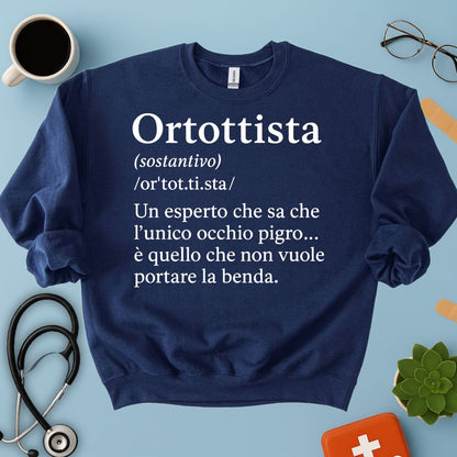 Felpa Divertente Ortottista