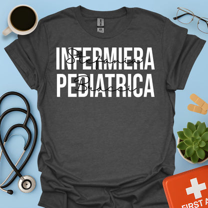 Maglietta Infermiera Pediatrica Personalizzata