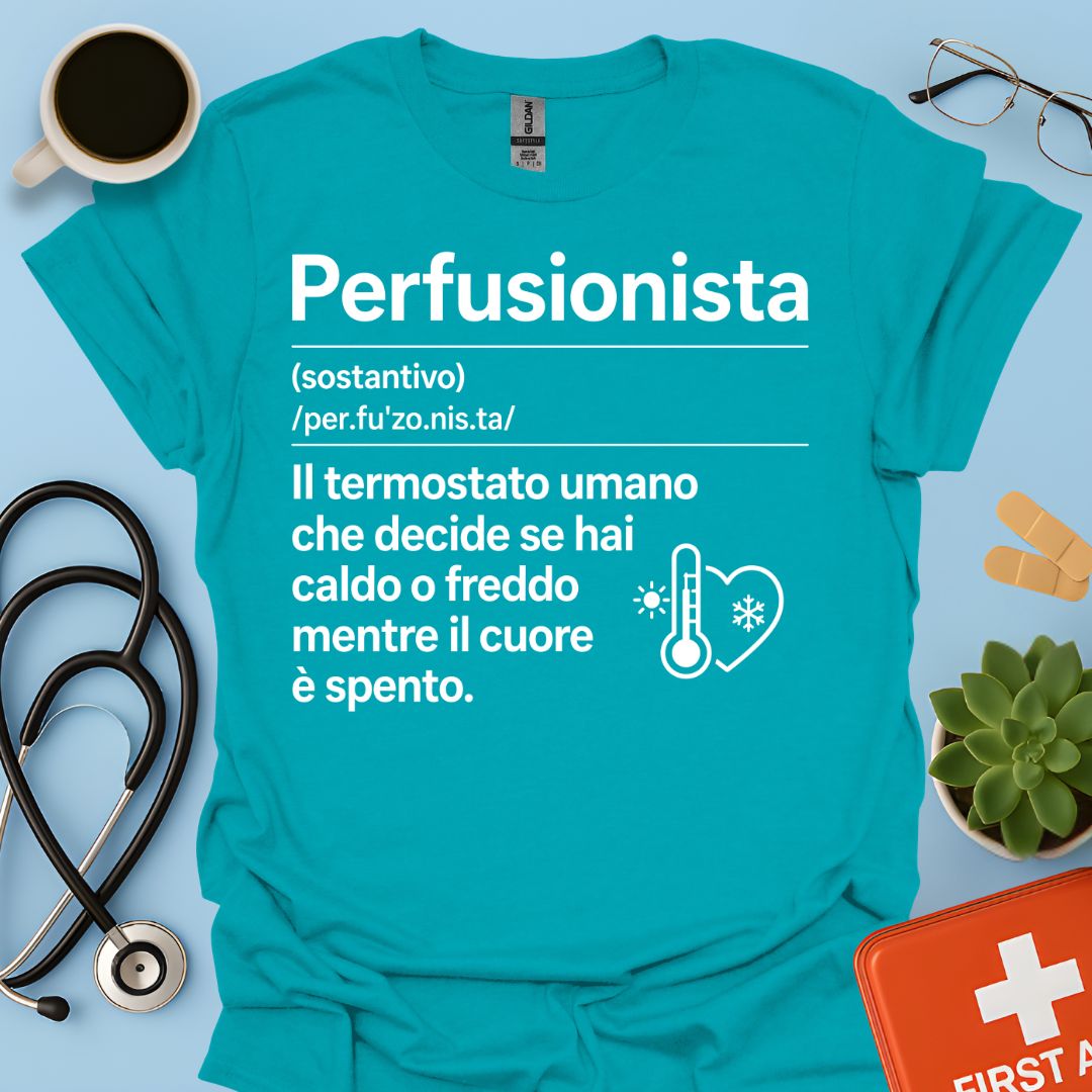 Maglietta Definizione Perfusionista
