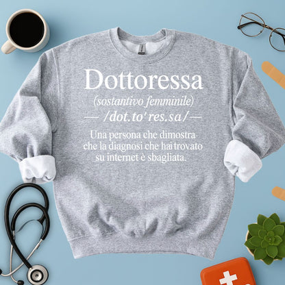 Felpa Dottoressa Medico
