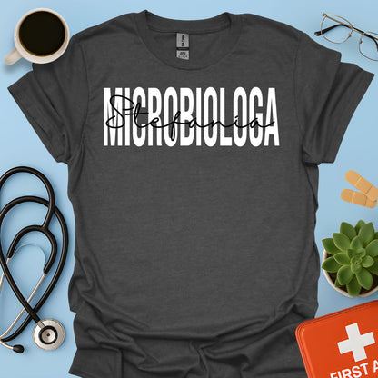 Maglietta Microbiologa Personalizzata
