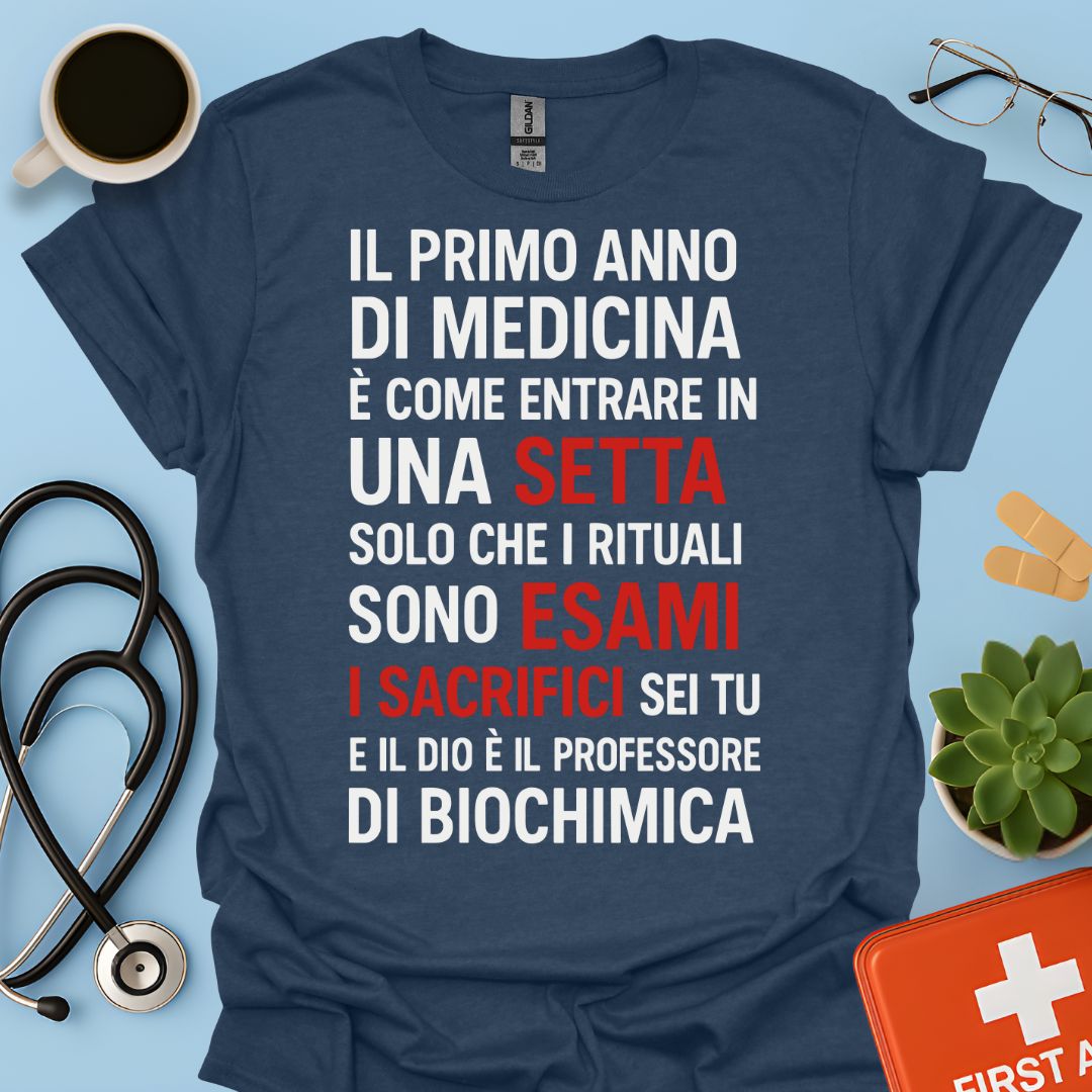 Matricola di Medicina Divertente Maglietta