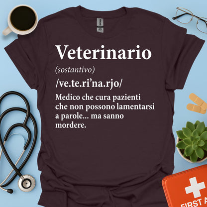 Definizione di Veterinario Maglietta