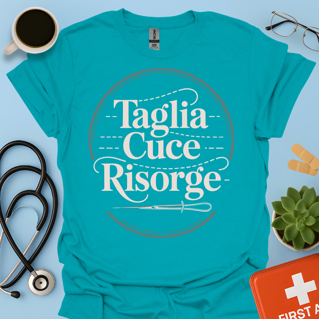 Taglia Cuce Risorge - Chirurgo / Studente Medicina Maglietta
