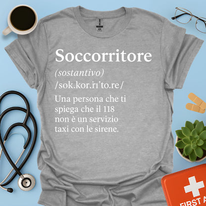 Definizione Soccorritore Maglietta
