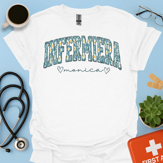 Personalizzata Infermiera  Donna Maglietta