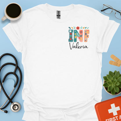 INF Personalizzata Infermiera Donna Maglietta