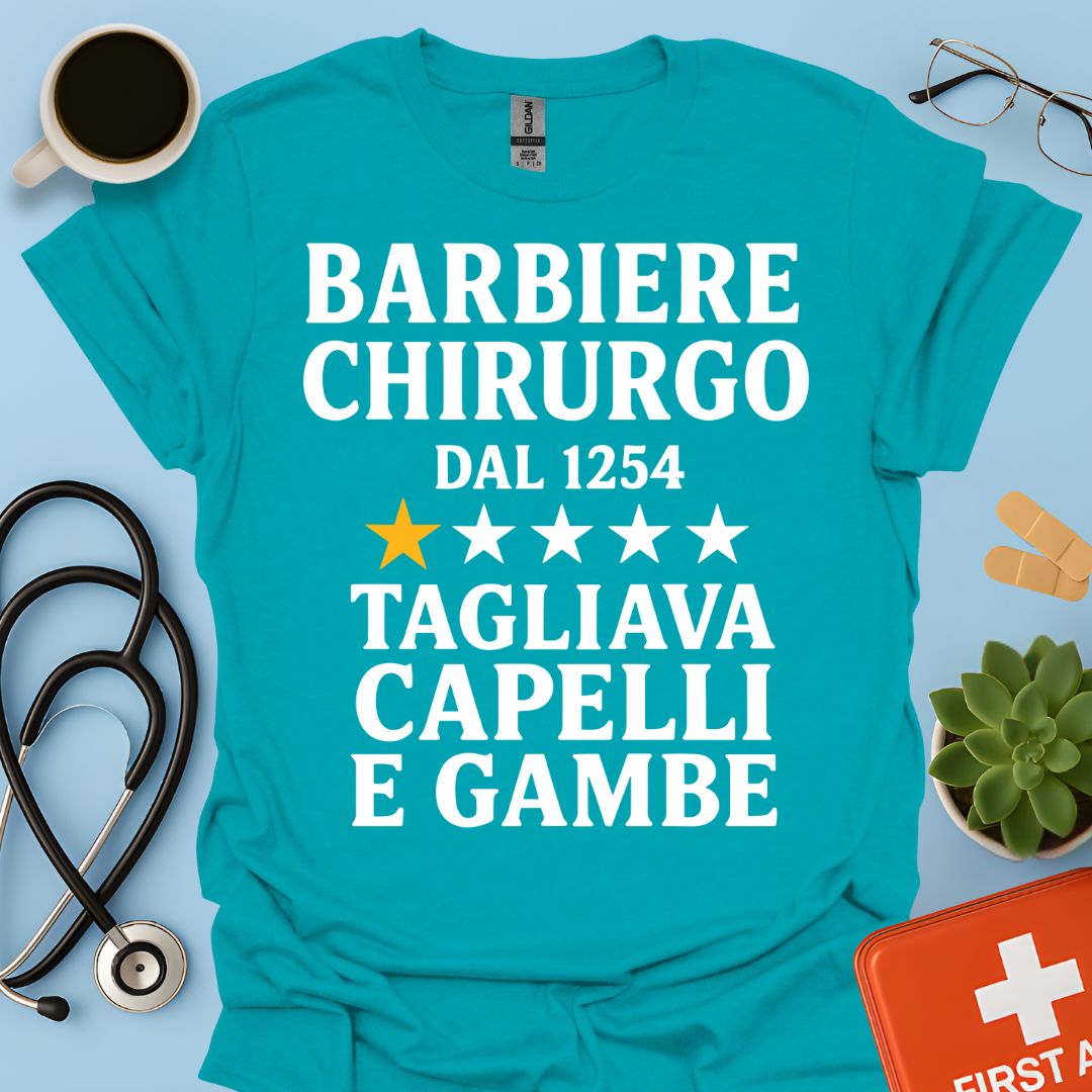 Barbiere Chirurgo Dal 1254 Maglietta