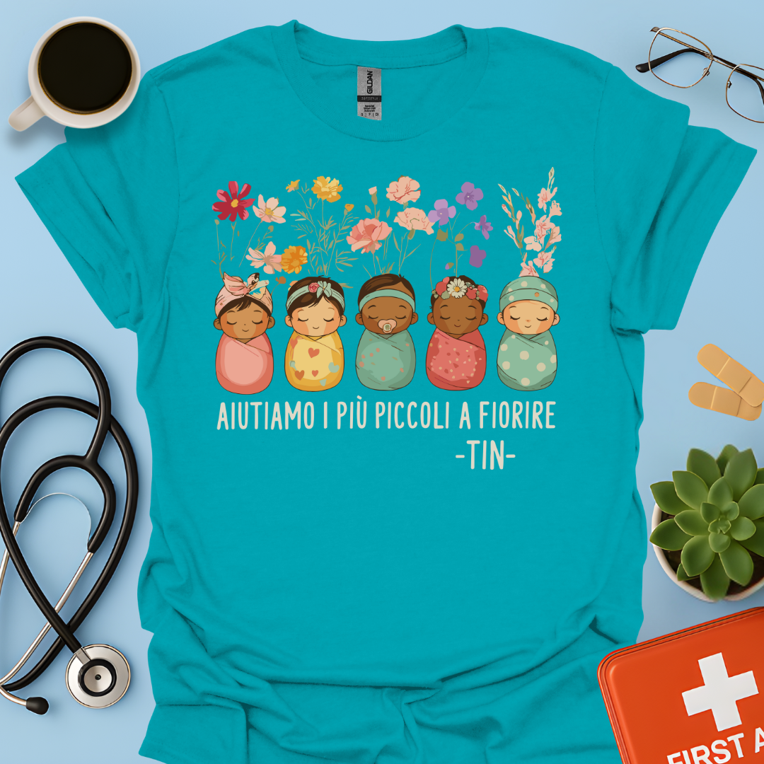 Aiutiamo I Più Piccoli A Fiorire – TIN Maglietta