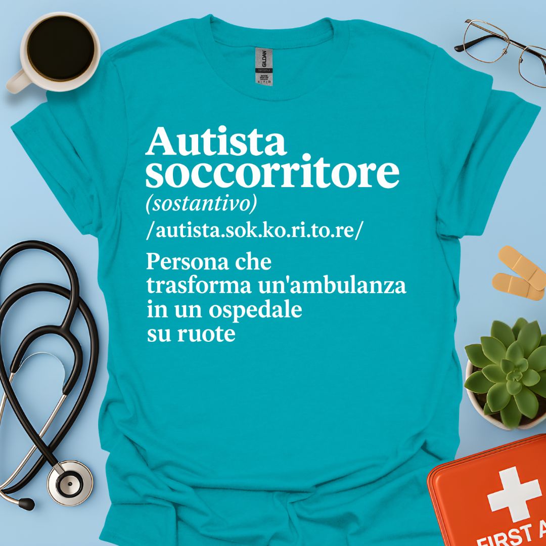Maglietta Autista Soccorritore – Ambulanza Ospedale