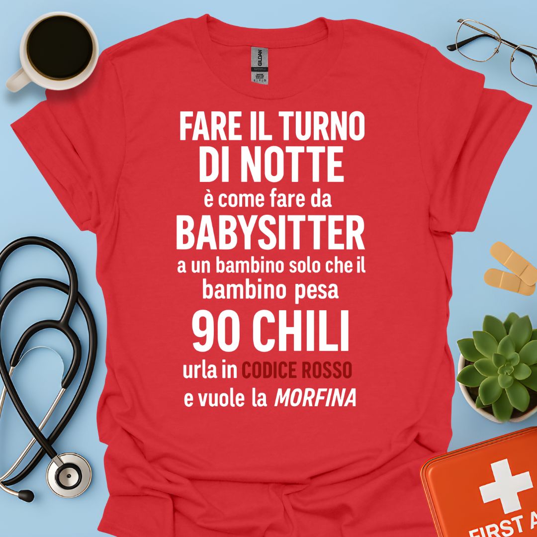 Infermiera / Dottoressa Dottore Divertente Maglietta