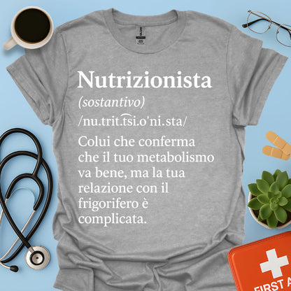 Definizione Nutrizionista Maglietta