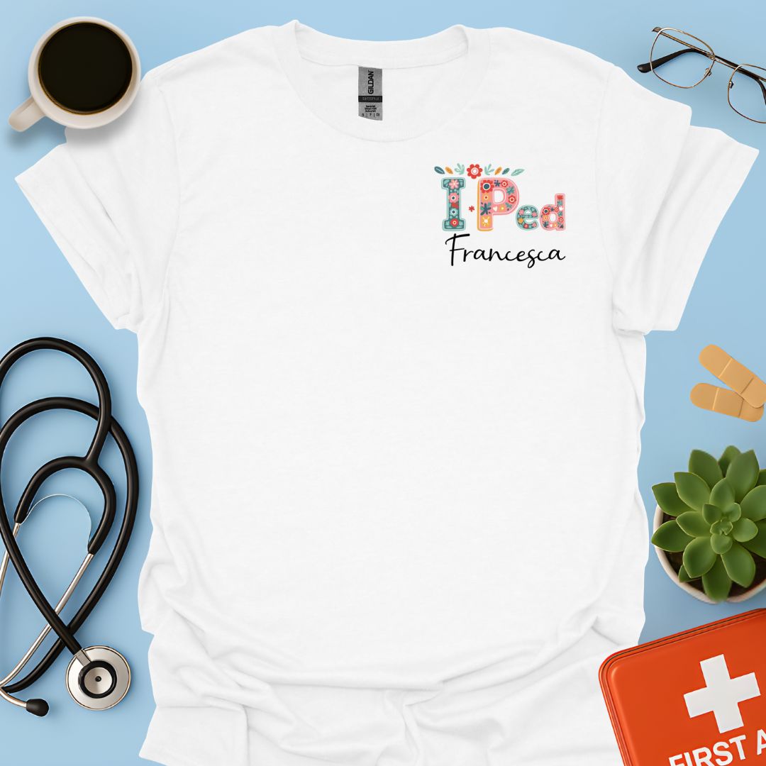 I. Ped. Personalizzata Infermiera Pediatrica Maglietta