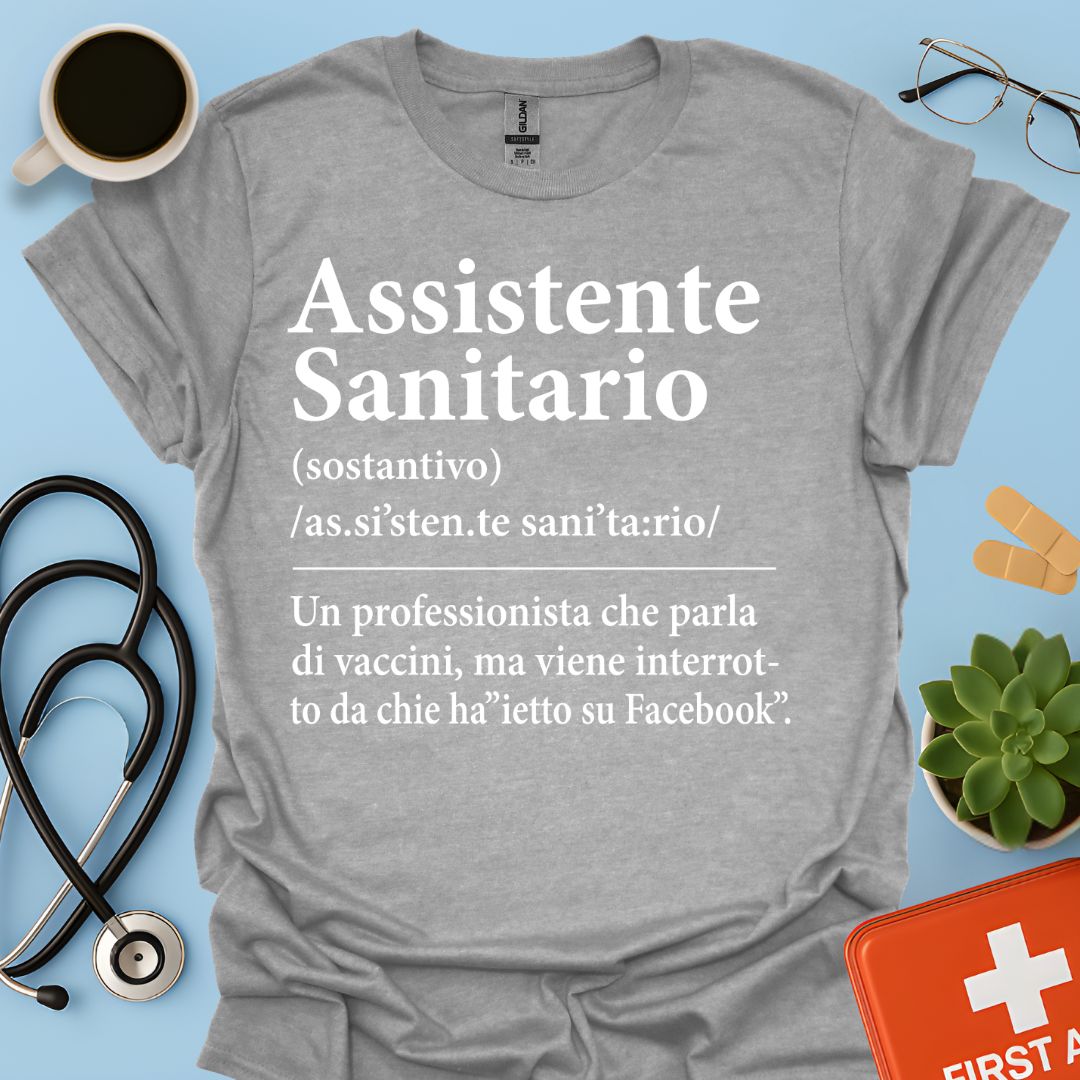 Definizione Assistente Sanitario Maglietta