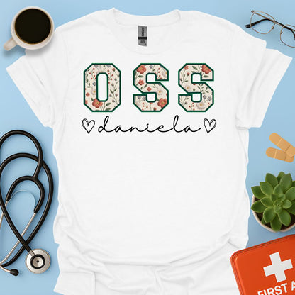 OSS Personalizzata Donna Operatore Socio Sanitario Maglietta