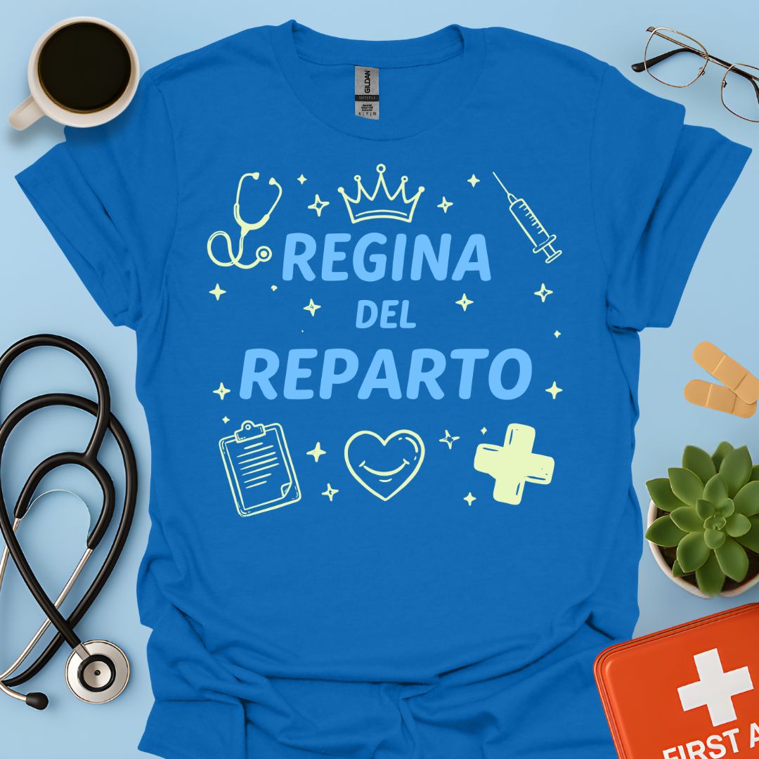 Regina del Reparto - Maglietta Infermiera e Coordinatrice