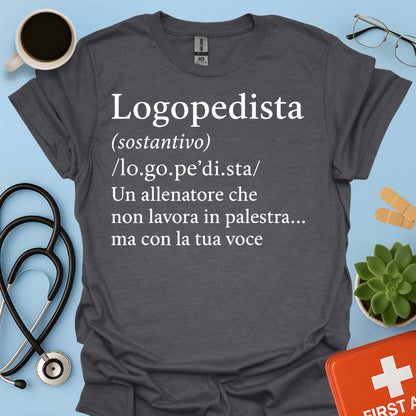 Definizione Logopedista Maglietta