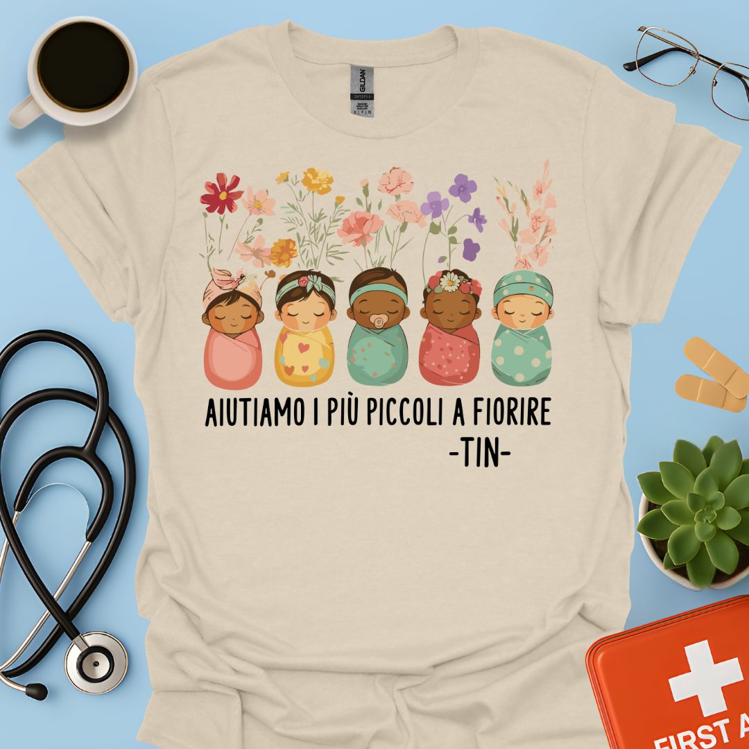 Aiutiamo I Più Piccoli A Fiorire – TIN Maglietta