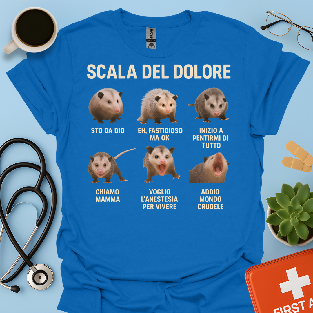 Scala Del Dolore - Infermiera Anestesista Maglietta