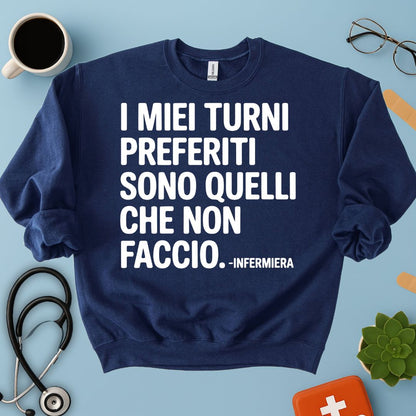 Felpa Divertente Infermiera