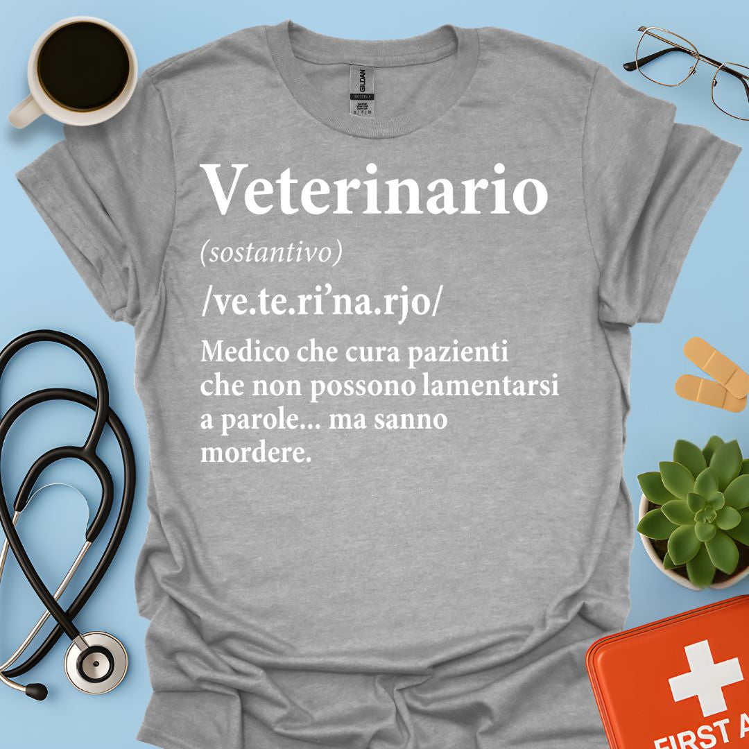 Definizione di Veterinario Maglietta