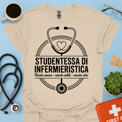 Studentessa di Infermieristica — Infermiera Maglietta