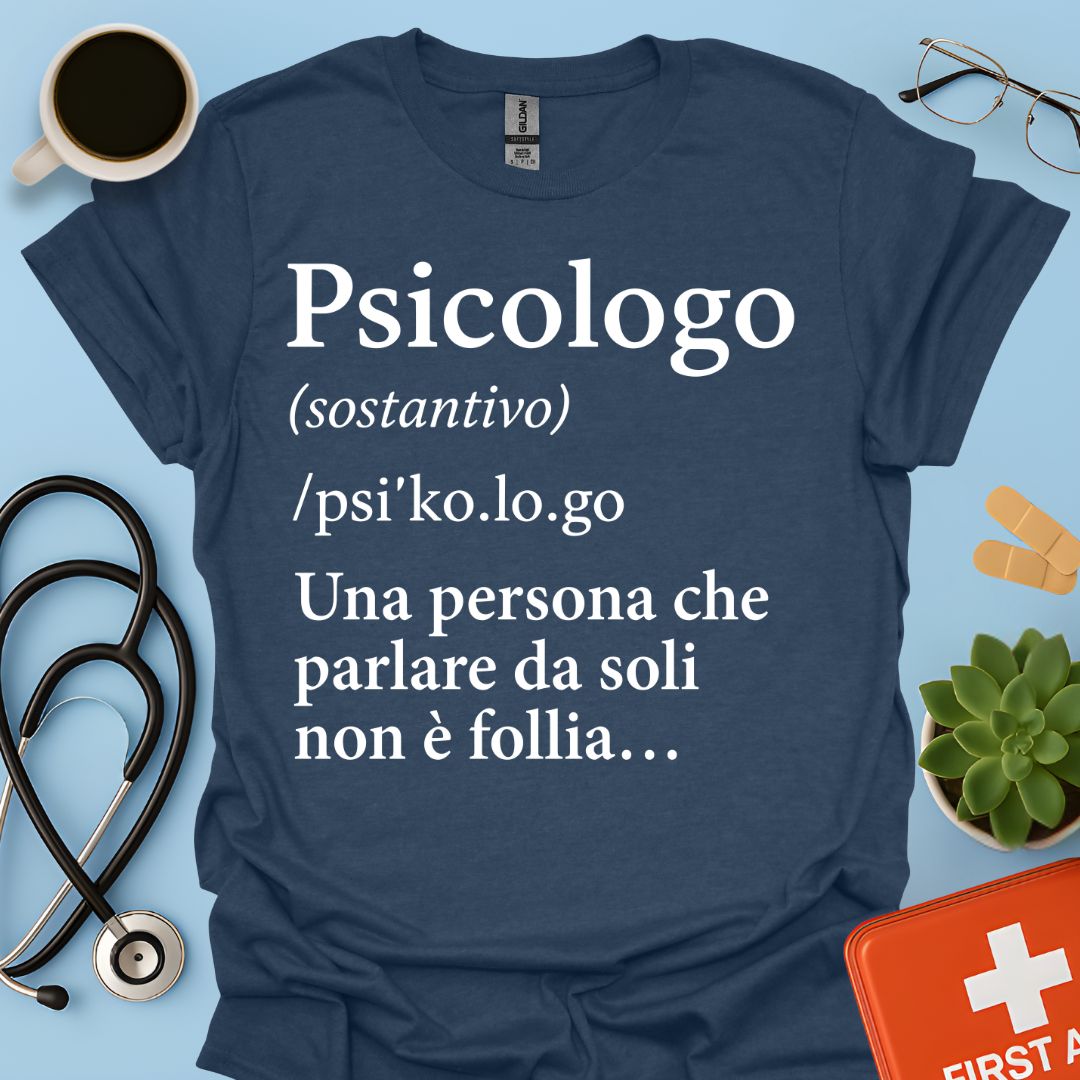 Definizione Psicologo Maglietta