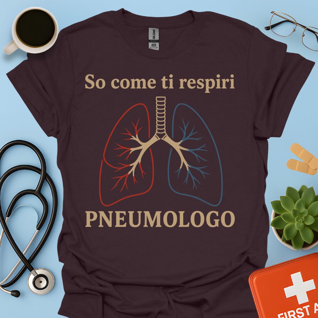 Maglietta Pneumologo – So Come Ti Respiri