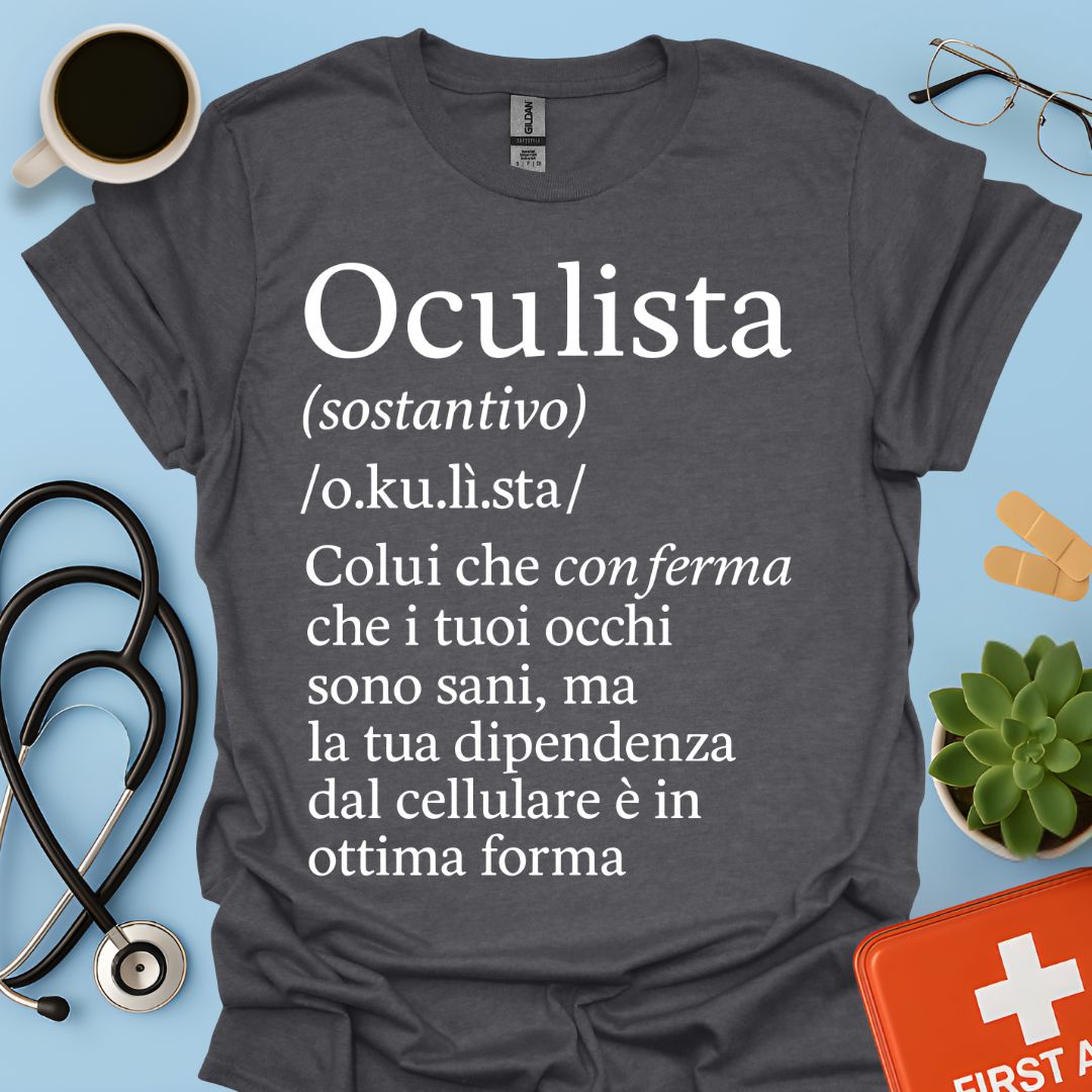Definizione Oculista Maglietta