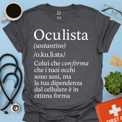 Definizione Oculista Maglietta