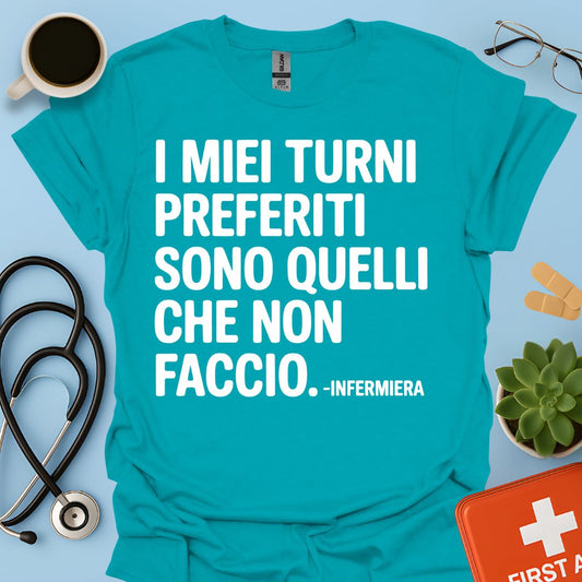 Divertente Infermiera Maglietta
