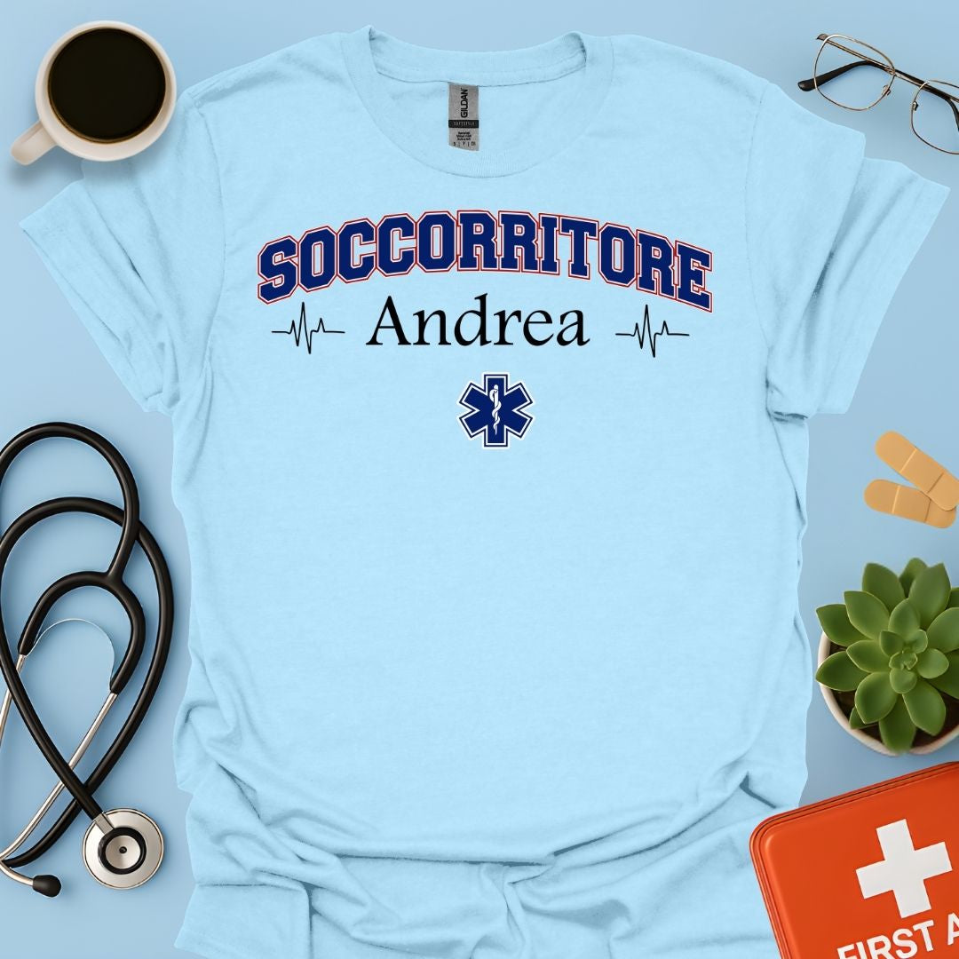 Maglietta Personalizzata Soccorritore