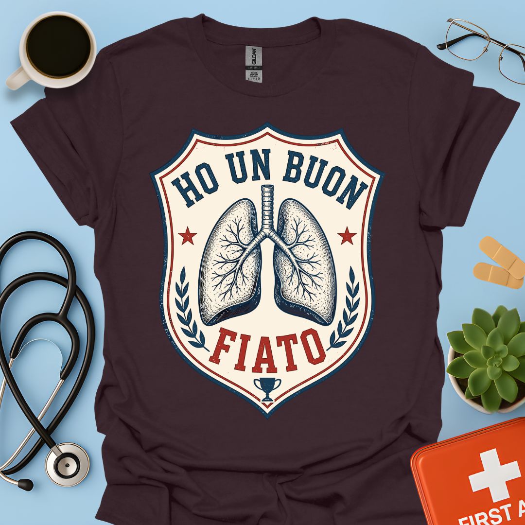 Maglietta Pneumologo – Ho un Buon Fiato