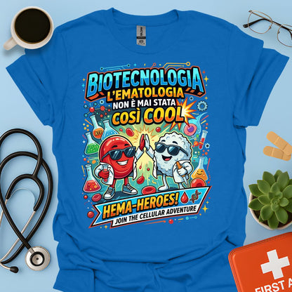 Maglietta Biotecnologia Ematologia