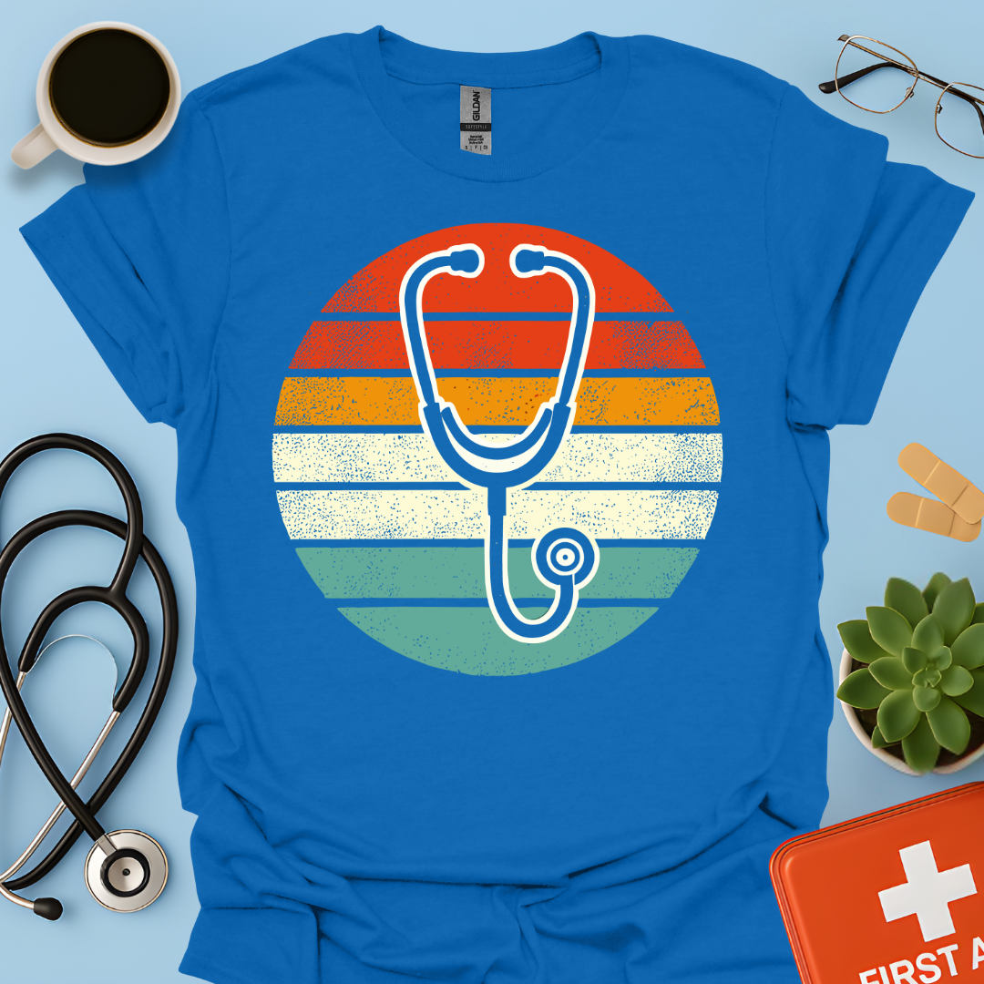 Stetoscopio Medico Dottore Maglietta