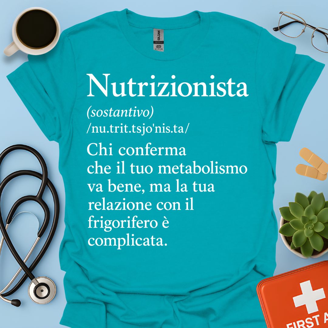 Maglietta Nutrizionista Divertente – Idea Regalo Biologa Nutrizionista