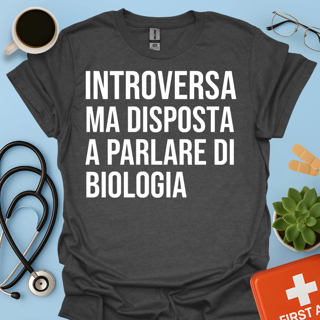 Maglietta Biologia Donna