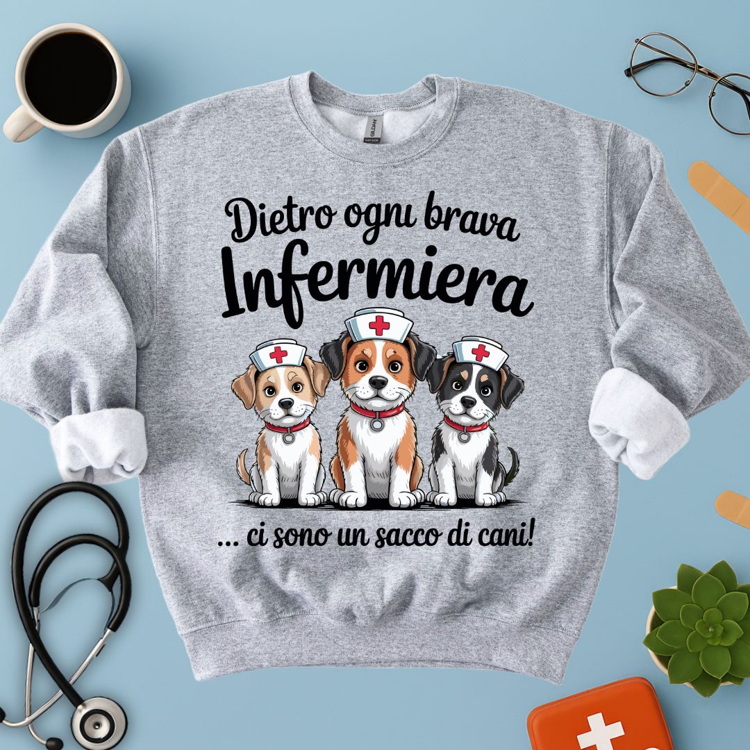 Felpa Brava Infermiera