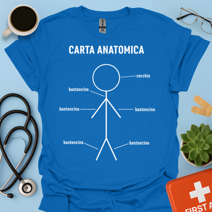 Carta Anatomica Maglietta