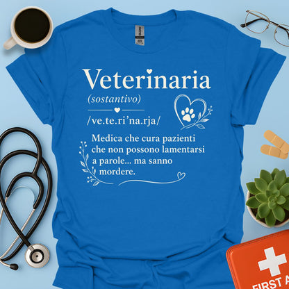 Maglietta Veterinaria: Definizione Divertente