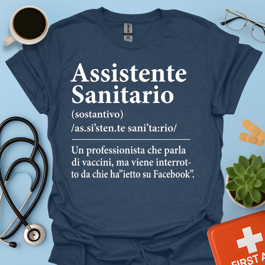 Definizione Assistente Sanitario Maglietta