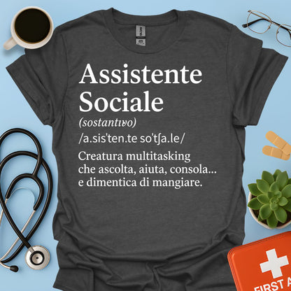 Maglietta Assistente Sociale