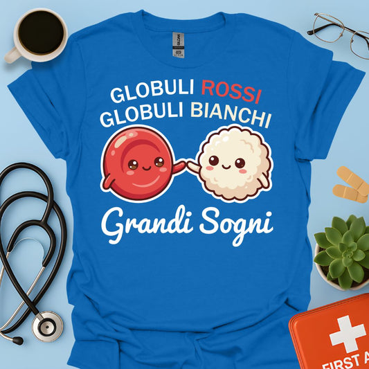 Maglietta Globuli Rossi / Bianchi
