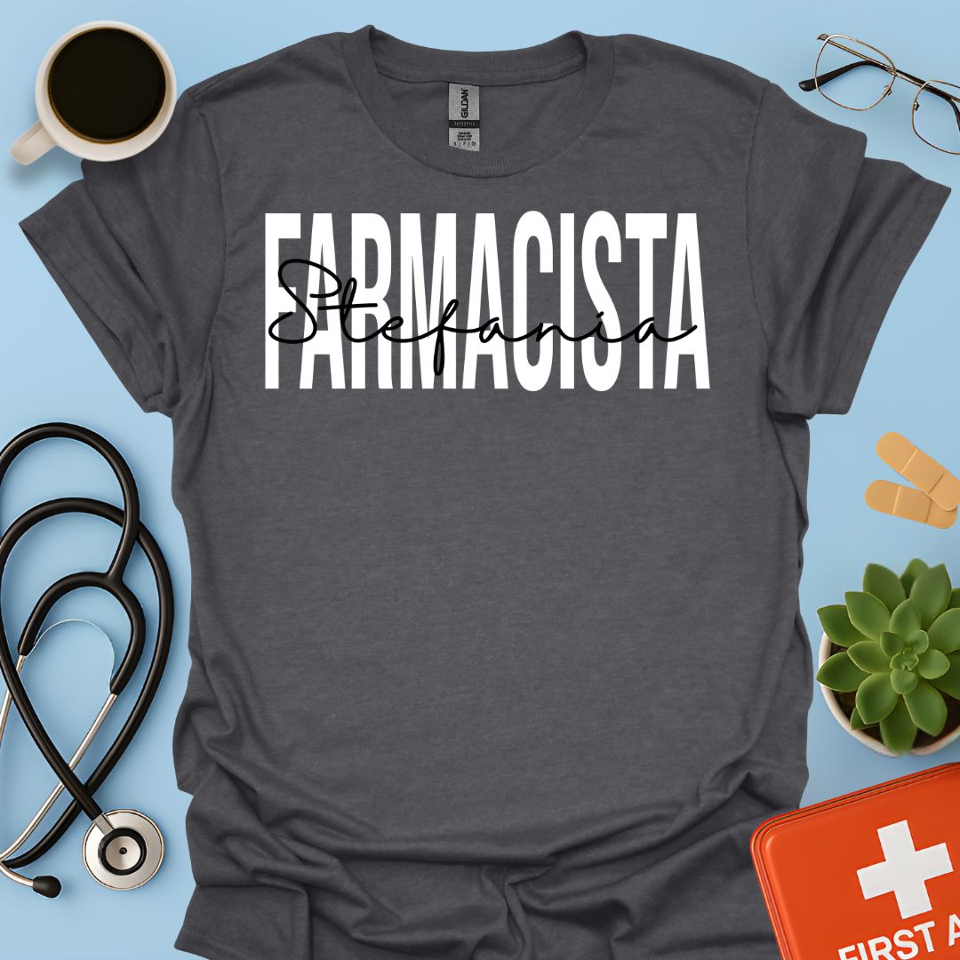 Maglietta Farmacista Donna Personalizzata
