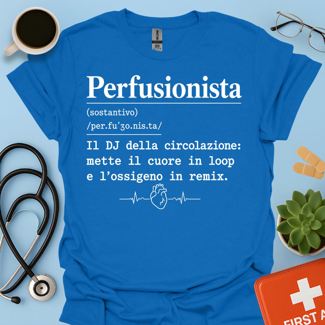 Maglietta Perfusionista Definizione