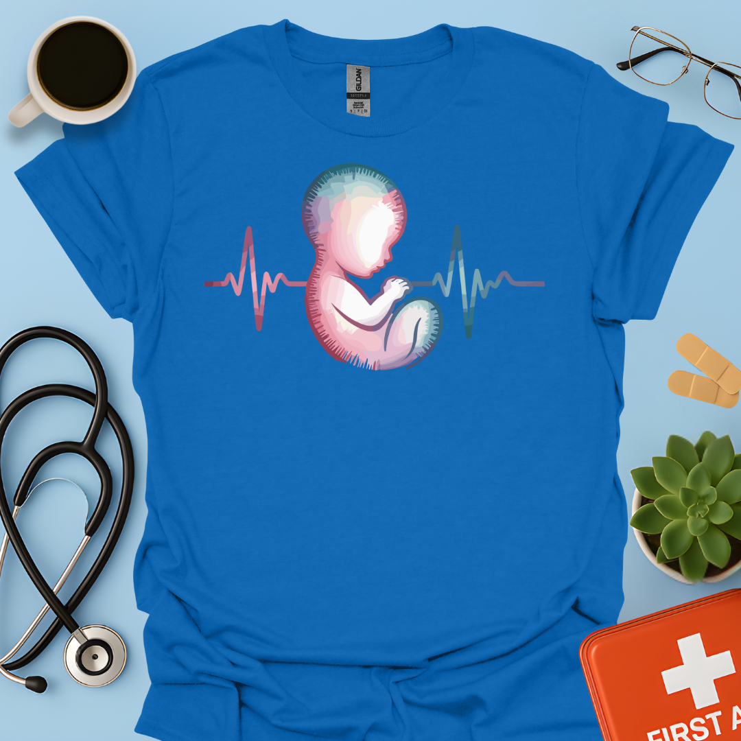 Battito del Bambino - Ostetrica  / Ginecologa Maglietta