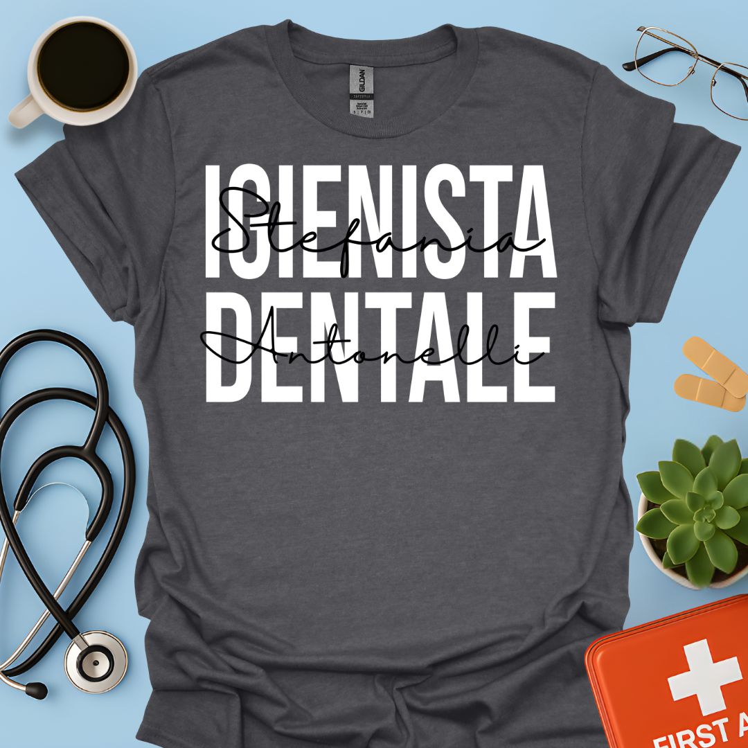 Maglietta Igienista Dentale Personalizzata